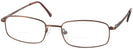 Rectangle Brown Eurospec 43 Bifocal View #1