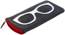  Black/White/Red The Everything 20/20 Case - Leather View #2