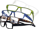 MULTI-COLORED Eye 5 Surprise Grab Bag Single Vision Full Frame View #1