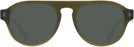 Rectangle Green Zegna EZ0099 Progressive No Line Reading Sunglasses View #2
