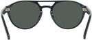 Aviator Black Zegna EZ0134 Progressive No Line Reading Sunglasses View #4