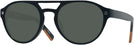 Aviator Black Zegna EZ0134 Progressive No Line Reading Sunglasses View #1