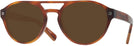 Aviator Tortoise Zegna EZ0134 Progressive No Line Reading Sunglasses View #1