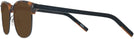 Square Tortoise/black Zegna EZ0143-D Progressive No Line Reading Sunglasses View #3