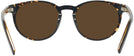 Round Tortoise Zegna EZ0172-F Progressive No Line Reading Sunglasses View #4