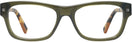 Square Green Zegna EZ5126 Computer Style Progressive View #2