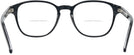 Square Black Zegna EZ5169 Bifocal View #4