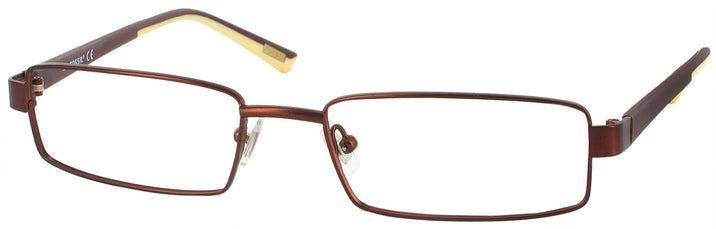   Fossil Mitchell Single Vision Half Frame View #1
