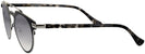 Round Black Goo Goo Eyes 875 Progressive No Line Reading Sunglasses with Gradient View #3