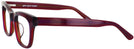Square Ruby Goo Goo Eyes 886 Bifocal View #3