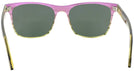 Square Positive Vibes Purple Goo Goo Eyes 892 Progressive No Line Reading Sunglasses View #4