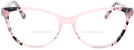 Cat Eye Pink Tortoise Goo Goo Eyes 894 Bifocal View #2