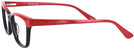 Rectangle Red/black Goo Goo Eyes 896 Bifocal View #3