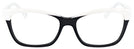 Rectangle Black/white Goo Goo Eyes 896 Single Vision Full Frame View #2
