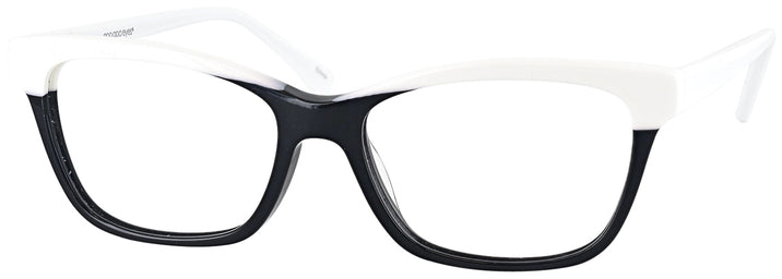 Rectangle Black/white Goo Goo Eyes 896 Single Vision Full Frame View #1