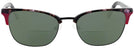 ClubMaster Pink Tortoise Goo Goo Eyes 897 Bifocal Reading Sunglasses View #2