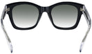 Oversized Ebony Crystal Goo Goo Eyes 865 Progressive No Line Reading Sunglasses with Gradient View #4
