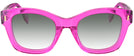 Oversized Pretty In Pink Goo Goo Eyes 865 Progressive No Line Reading Sunglasses with Gradient View #2