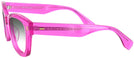 Oversized Pretty In Pink Goo Goo Eyes 865 Progressive No Line Reading Sunglasses with Gradient View #3