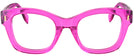 Oversized Pretty in Pink Goo Goo Eyes 865 Single Vision Full Frame View #2