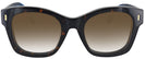 Oversized Tortoise Turquoise Goo Goo Eyes 865 Progressive No Line Reading Sunglasses with Gradient View #2