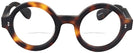Round Dark Tortoise Goo Goo Eyes 866 Bifocal View #2