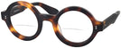 Round Dark Tortoise Goo Goo Eyes 866 Bifocal View #1