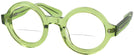 Round Kiwi Jelly Goo Goo Eyes 866 Bifocal View #1