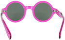 Round Pretty in Pink Goo Goo Eyes 866 Progressive No Line Reading Sunglasses View #4