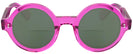 Round Pretty in Pink Goo Goo Eyes 866 Bifocal Reading Sunglasses View #2