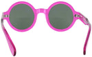 Round Pretty in Pink Goo Goo Eyes 866 Bifocal Reading Sunglasses View #4