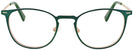Round Olive Wood Grain Goo Goo Eyes 868 Computer Style Progressive View #2