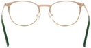 Round Olive Wood Grain Goo Goo Eyes 868 Computer Style Progressive View #4