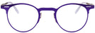 Round Purple Bronze Goo Goo Eyes 869 Progressive No Line Bifocal View #2