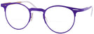Round Purple Bronze Goo Goo Eyes 869 Bifocal View #1