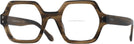 Oversized,Square Smoke Brown Goo Goo Eyes 904 Bifocal View #1