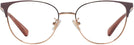 Cat Eye,Square Siny Rose Gold/light Eggplant Coach 5148 Computer Style Progressive View #2
