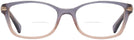 Square SHIMMER VIOLET PEACH GRADIENT Coach 6065 Bifocal View #2