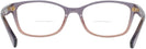 Square SHIMMER VIOLET PEACH GRADIENT Coach 6065 Bifocal View #4