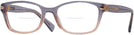 Square SHIMMER VIOLET PEACH GRADIENT Coach 6065 Bifocal View #1