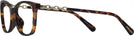 Rectangle Dark Tortoise Coach 6127U Progressive No Line Bifocal View #3