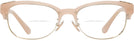 ClubMaster Milky Pink Coach 6157 Bifocal View #2