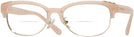 ClubMaster Milky Pink Coach 6157 Bifocal View #1