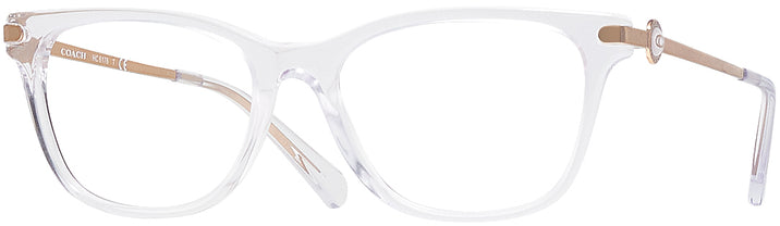 Square,Cat Eye Clear Coach 6176 Computer Style Progressive View #1