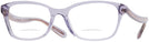 Rectangle Transparent Violet Coach 6181 Bifocal View #1