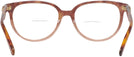 Round Peach Tortoise Gradient Coach 6182 Bifocal View #4