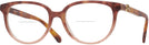 Round Peach Tortoise Gradient Coach 6182 Bifocal View #1