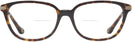 Square Dark Tortoise Coach 6185 Bifocal View #2