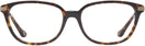 Square Dark Tortoise Coach 6185 Progressive No-Lines View #2