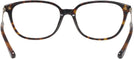 Square Dark Tortoise Coach 6185 Progressive No-Lines View #4